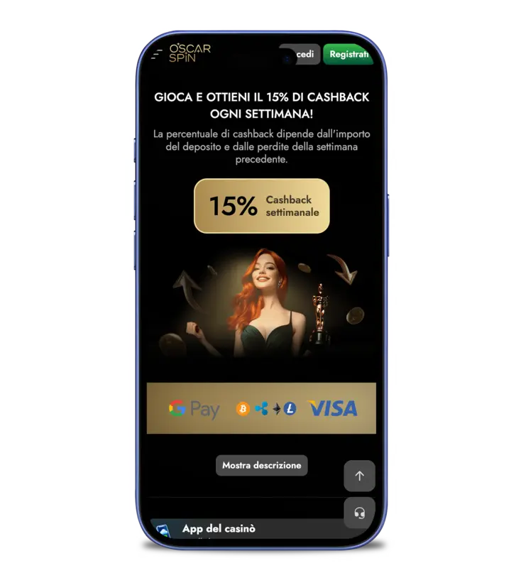 Oscar spin App